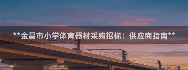星欧娱乐：**金昌市小学体育器材采购招标：供应商指南