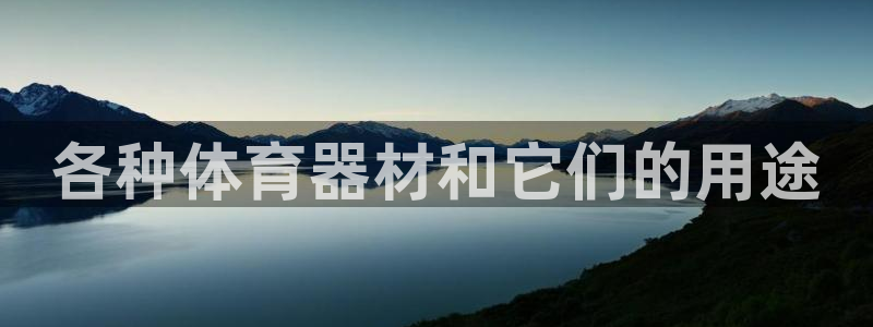 星奥娱乐集团股份有限公司怎么样：各种体育器材和它们的