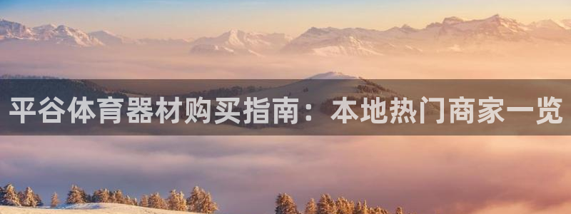 星欧娱乐扣钱步骤详解：平谷体育器材购买指南：本地热门