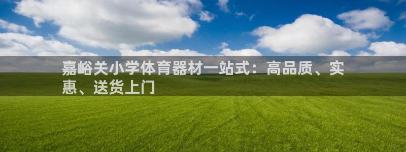 星欧娱乐游戏中心官网登录：嘉峪关小学体育器材一站式：