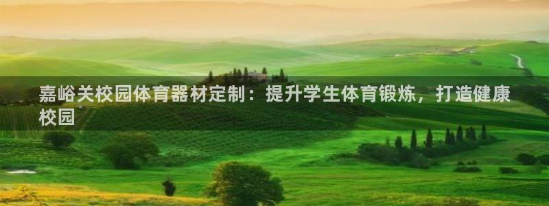 星欧娱乐官网：嘉峪关校园体育器材定制：提升学生体育锻炼，打造